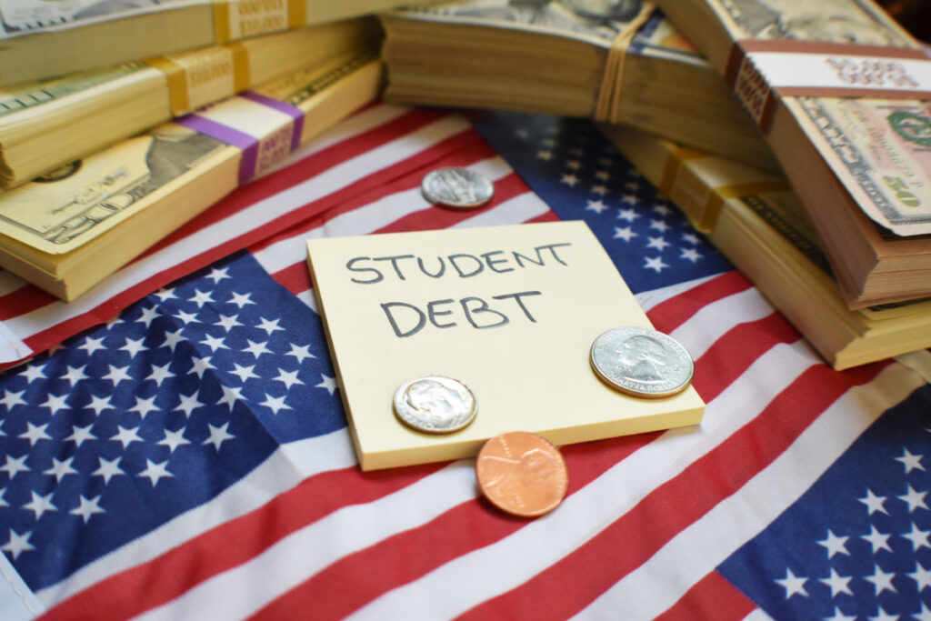 student loans debt in the US
